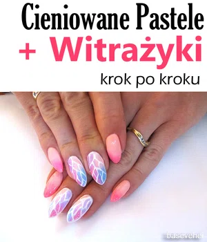 Cieniowane pastele oraz witrażyki