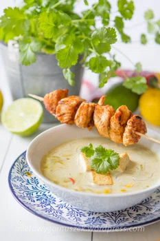 Zupa tajska z soku Hortex