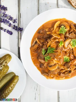 Boeuf Strogonow