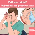 Zatkane zatoki? Wypróbuj ten prosty masaż