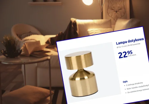 Ta lampka z Action za 23 zł to must-have na jesienne wieczory! Bez kabla, dotykowa, a wygląda i świeci bosko