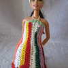 Sukienka dla Barbie