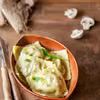 Ravioli z pieczarkami, podgrzybkami i ricottą