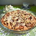 Tarta jabłkowa z orzechami