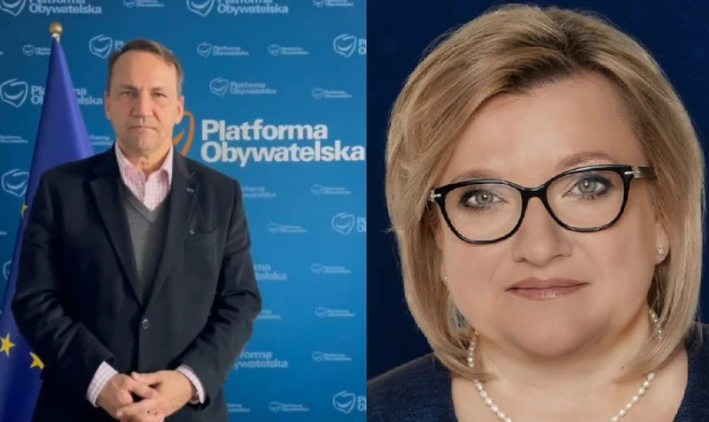 Beata Kempa płacze na wizji po słowach Radosława Sikorskiego. O co poszło?