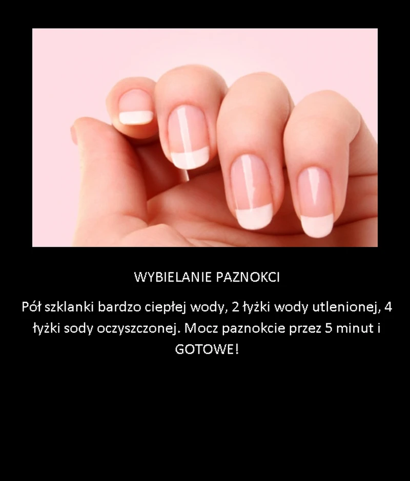 Skuteczny trik na wybielenie paznokci