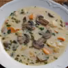 Zupa pieczarkowa z ziemniakami