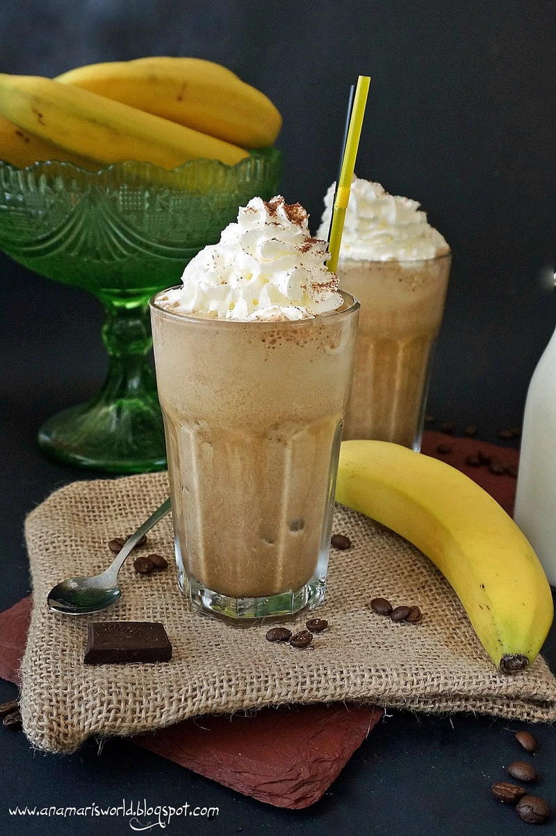 Mrożona kawa bananowa