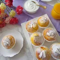 Puszyste muffiny z mango i jogurtem, bez masła