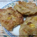 Kotlety siekane z kurczaka z serem i kukurydzą