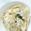 Pierogi z serem i jarmużem