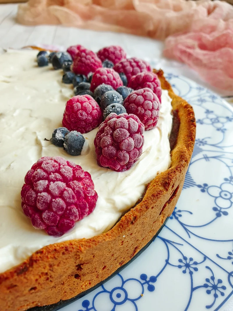 Fit tarta z karmelem, bez cukru i białej mąki