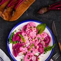 Pierogi z botwiną i serem feta - food²