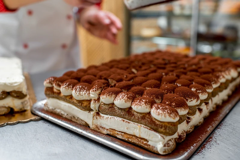 Ciasto Tiramisu - BEZ PIECZENIA
