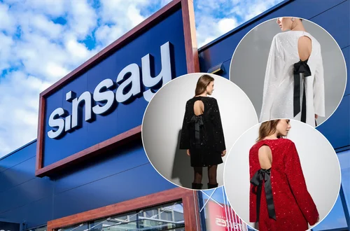 Te sukienki z Sinsay za 56 zł to petarda na Święta i Sylwestra! Dekolt na plecach i kokarda robią robotę - krój dla każdej sylwetki