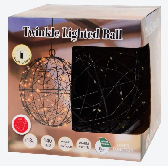 Zdjęcie Ta świecąca kula z Action za 28 zł zrobi robotę na święta i nie tylko! Na każdą pogodę, bez prądu. a klimat jak z bajki #2