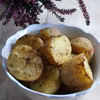 Pieczone ziemniaki w jogurtowej marynacie