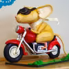 Myszka na motorze