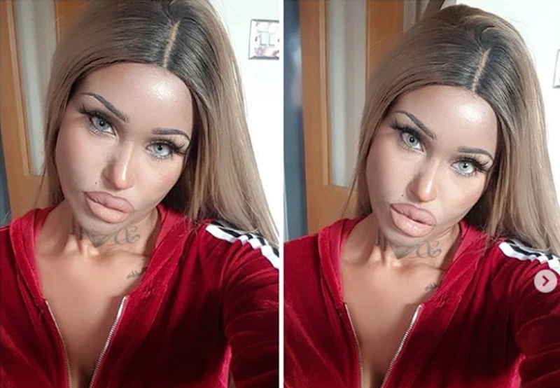Żywa lalka! Ludzie współczują dzieciom tej kobiety...
