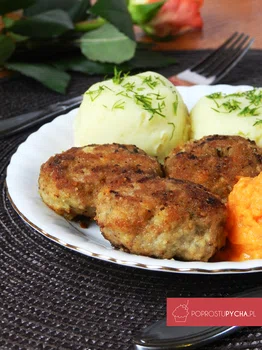 Sznycelki z żółtym serem