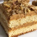 Ciasto z kremem krówkowym