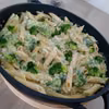 Makaron Penne w sosie brokułowym