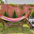 Stelaż na hamak – diy.