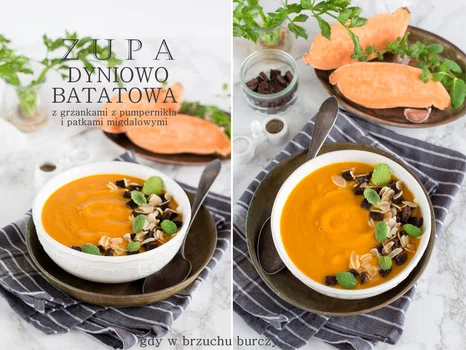 Zupa dyniowo-batatowa
