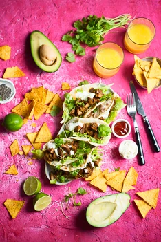Meksykańskie tacos z wieprzowiną na ostro
