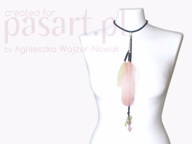 Naszyjnik w stylu BOHO- zrób go sama KURS DIY