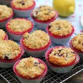 Muffiny jagodowe z cytrynową nutką