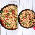Spaghetti w pomidorach