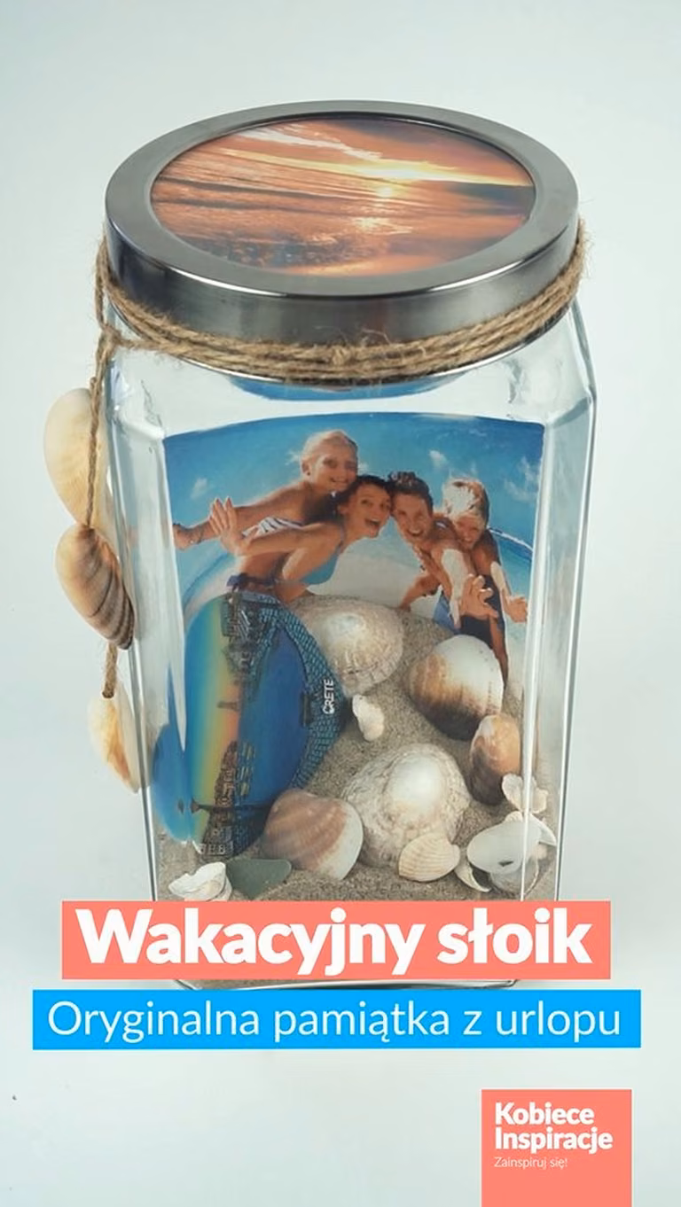 Wakacyjny słoik - oryginalna pamiątka z wakacji