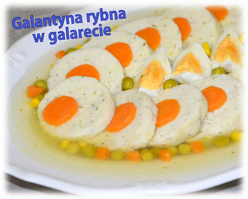 Galantyna rybna w galarecie