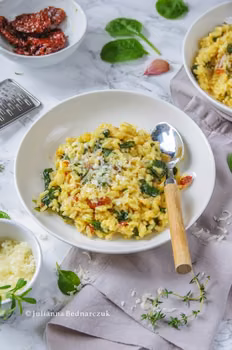 Risotto ze szpinakiem