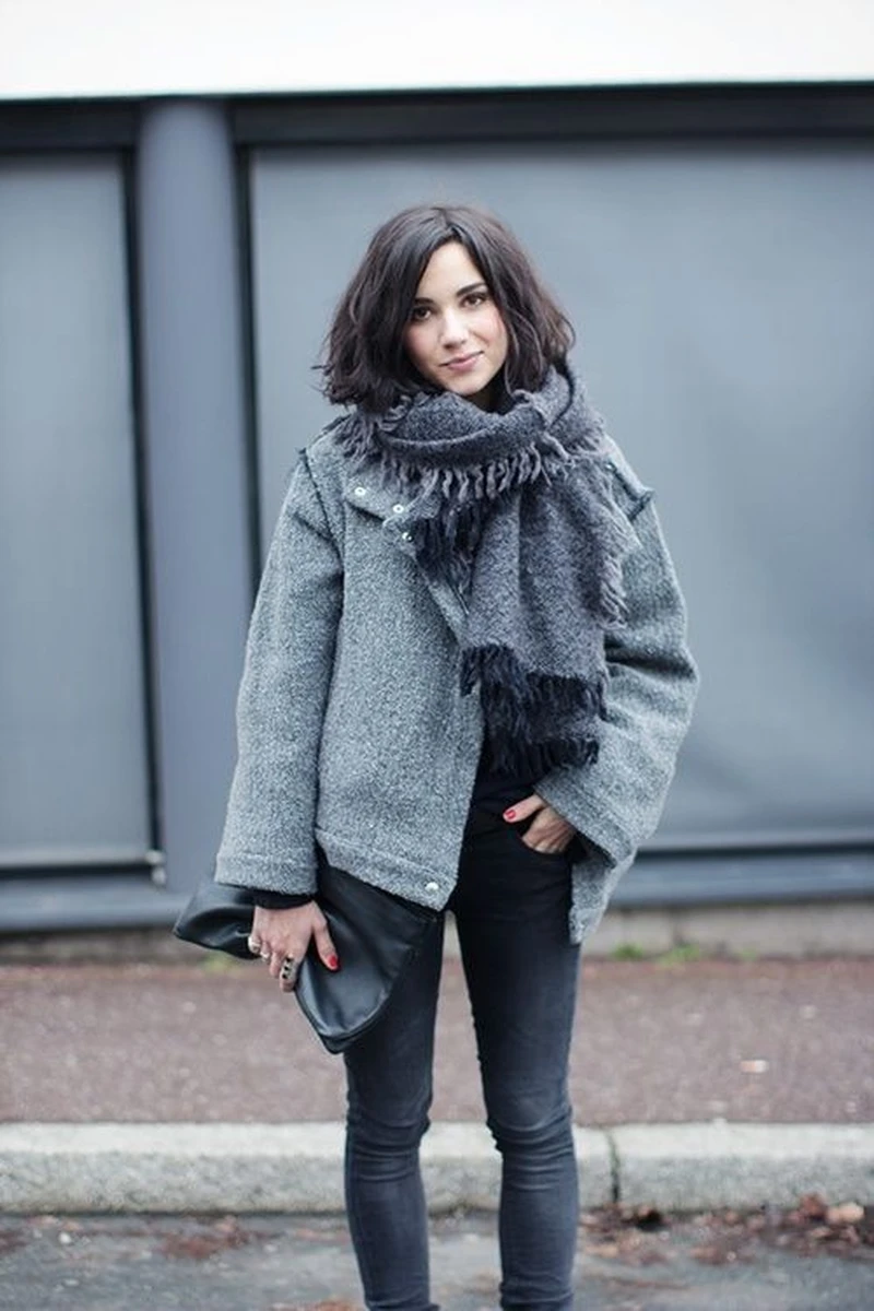 szara kurtka
