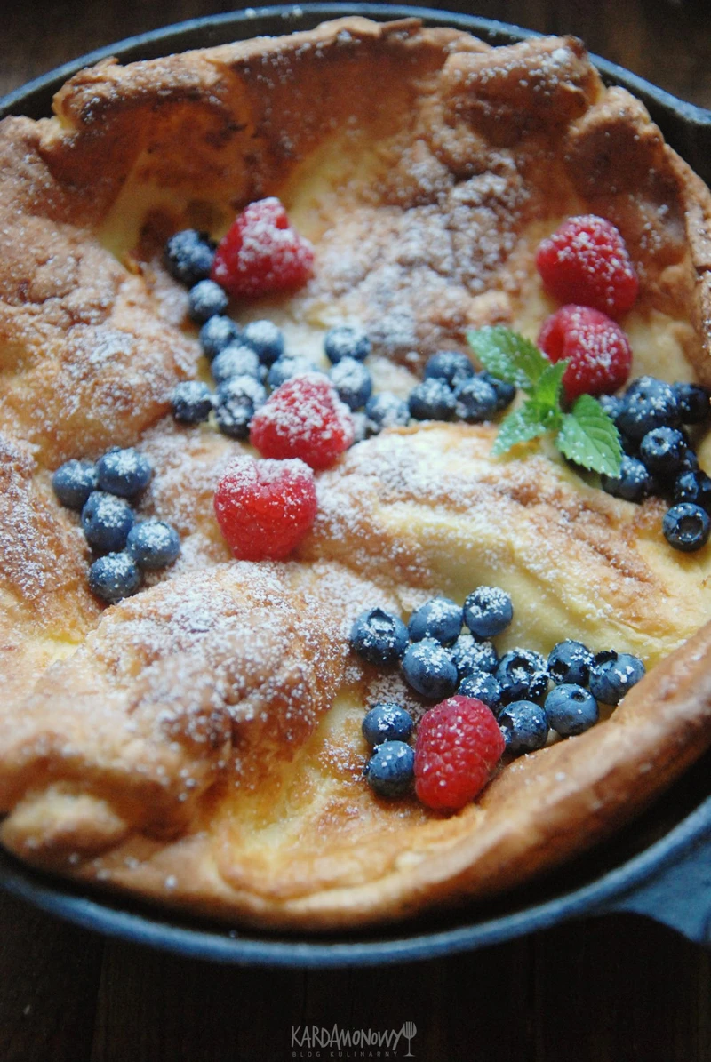 Pieczony naleśnik - Dutch Baby – Kardamonowy