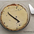 Tarta razowa z serem białym i owocami