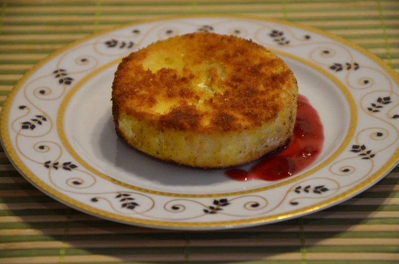 Smażony camembert