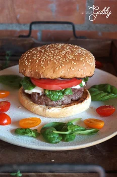 Grillowane domowe burgery