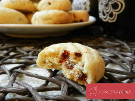 Kruche ciasteczka czekoladowe