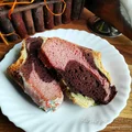 Kolorowa babka piaskowa na oleju