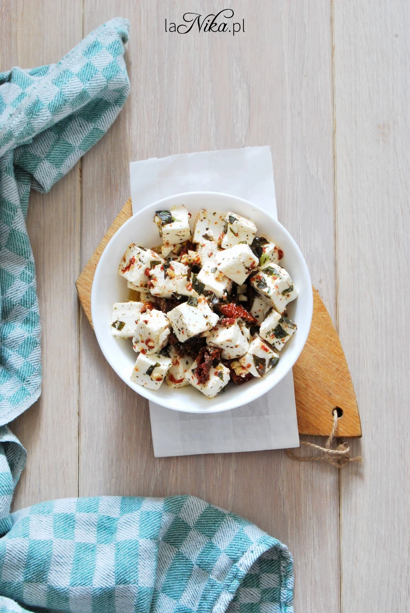 Marynowana feta