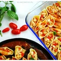 Muszle zapiekane z mozzarellą