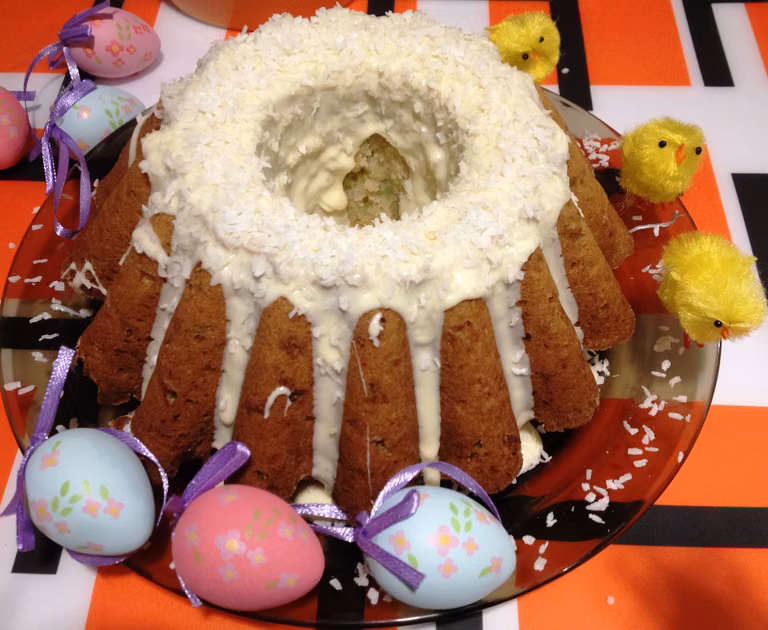 Babka kokosowa z cukinią