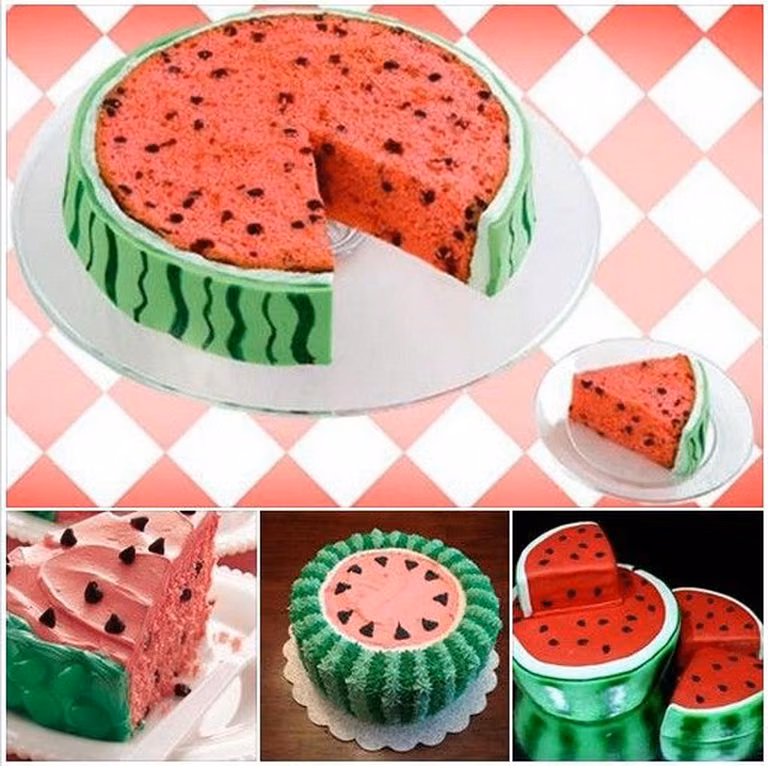 Tort lodowy - arbuz