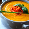 Zupa krem z marchewki i soczewicy z nutą chili