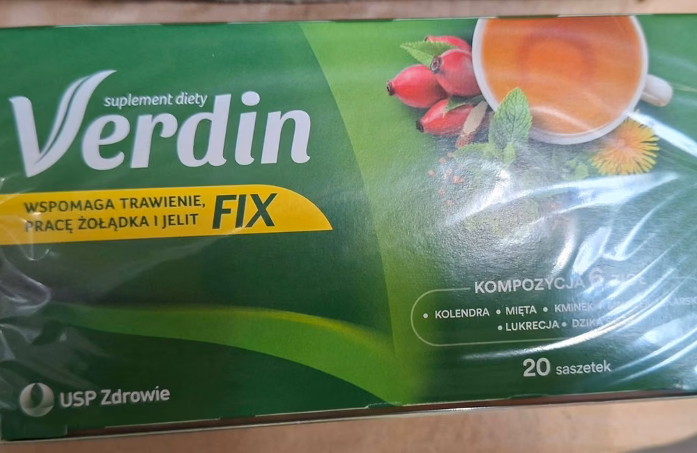 Wycofanie suplementu Verdin Fix: wykryto obecność Salmonella spp. w dwóch partiach