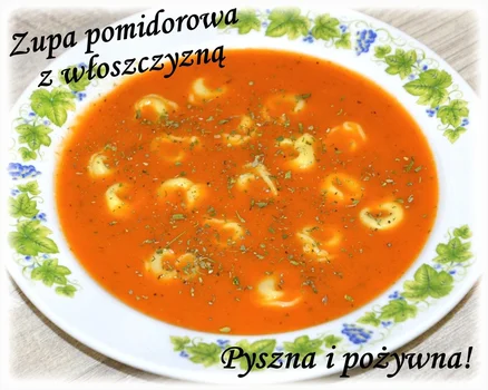 Aromatyczna zupa pomidorowa