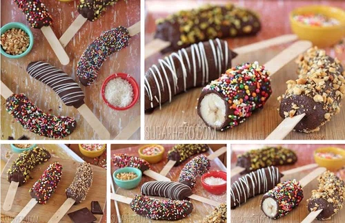 Banany w czekoladzie